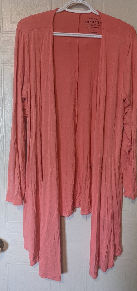 Torrid Super Soft Waterfall Cardigan sz 1